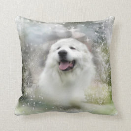 Almohada decorativa de los grandes Pirineos