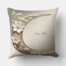 Almohada Decorativa de Luna Creciente