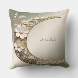 Almohada Decorativa de Luna Creciente