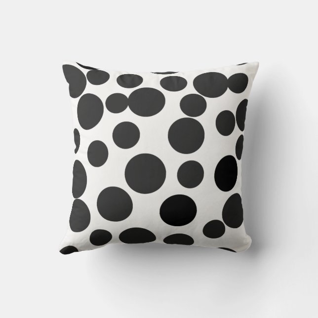 Almohada decorativa de lunares Murugi (Reverso)