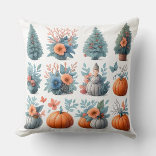 Almohada decorativa de mezcla estacional de otoño