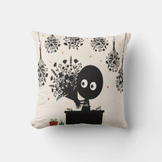 Almohada decorativa de Navidad de la tienda de flo