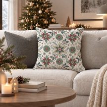 Almohada Decorativa de Navidad Nórdica Rústica