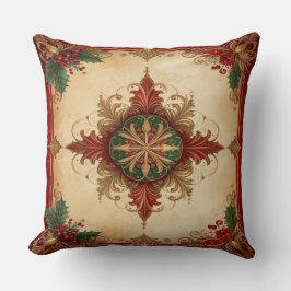 Almohada Decorativa de Navidad Roja