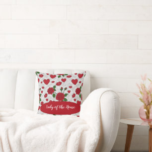 Almohada Decorativa de Nombre de Pareja Inspirada 
