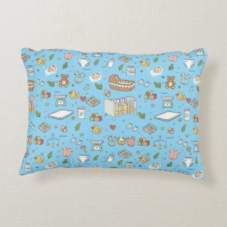 Almohada decorativa de osito de peluche de pato pa