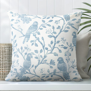 Almohada Decorativa de Pájaro Costero