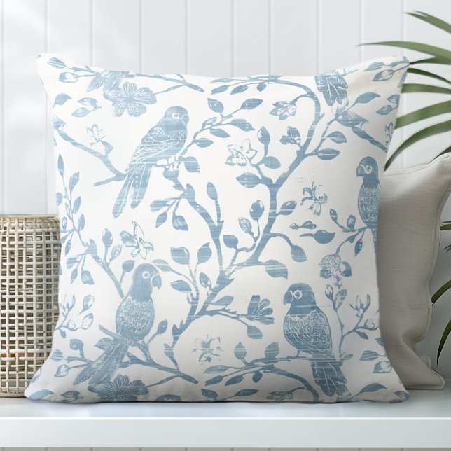 Almohada Decorativa de Pájaro Costero (Subido por el creador)