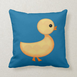 Almohada Decorativa de Patito Amarillo Lindo Niños