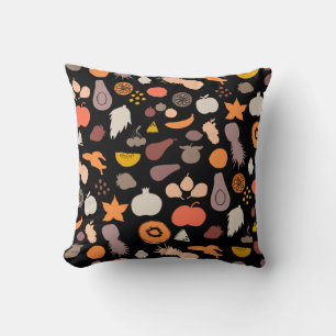 Almohada Decorativa de Patrón de Frutas