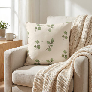 Almohada decorativa de patrón de parra de otoño