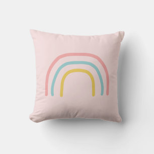Almohada decorativa de patrón de pintura pastel ro