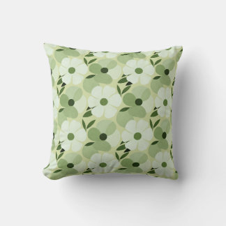 Almohada decorativa de patrón floral tropical – Bo