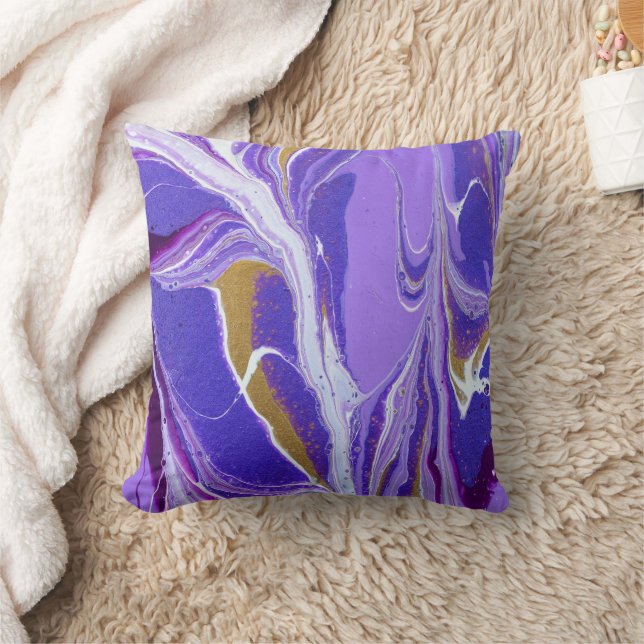 Almohada decorativa de pintura abstracta hermosa (Manta)