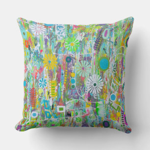 Almohada decorativa de poliéster 20 x 20 Flower Po