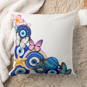 Almohada Decorativa de Protección del Ojo Maligno