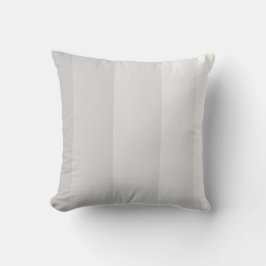 Almohada decorativa de raya ombre de blanco a gris
