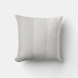 Almohada decorativa de raya ombre de blanco a gris