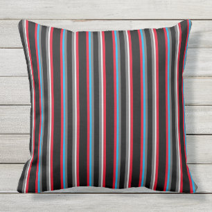 Almohada Decorativa de Rayas para Cualquier Ocasió
