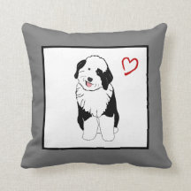 Almohada decorativa de Sheepadoodle