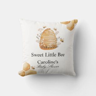 Almohada decorativa de Sweet Little Bee Baby Showe