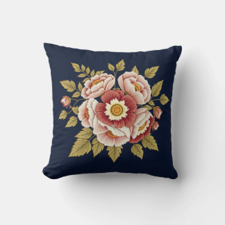 Almohada decorativa de tapiz floral William Morris