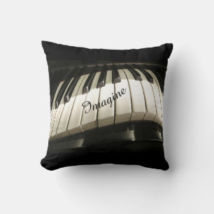 Almohada decorativa de teclas de piano
