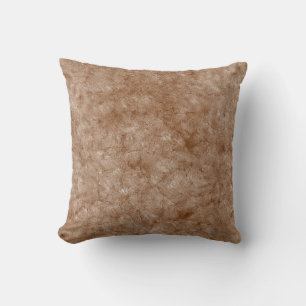 Almohada decorativa de textura metálica dorada y b