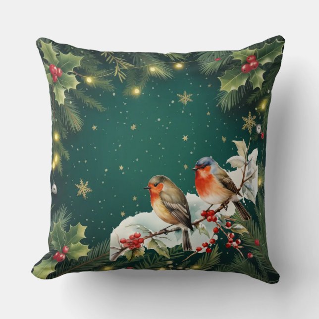 almohada decorativa de vacaciones (Anverso)