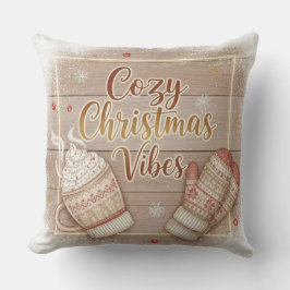 Almohada Decorativa de Vibraciones Navideñas Acoge