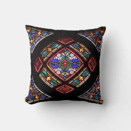 Almohada Decorativa de Vidrio Rojizo Diseñada