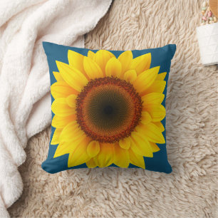 Almohada decorativa del girasol