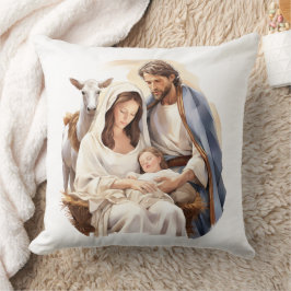 Almohada decorativa del nacimiento de Jesucristo