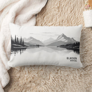 Almohada decorativa del Parque Nacional del Glacia