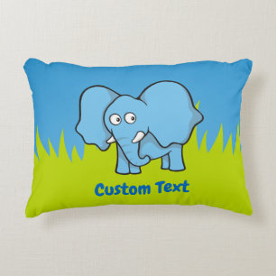 almohada decorativa del personalizado del elefante