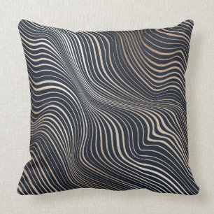 Almohada decorativa del remolino del mármol de la