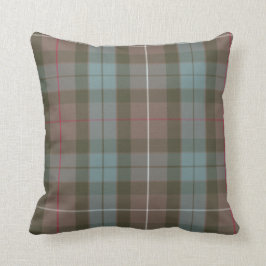almohada decorativa del sofá del acento del tartán
