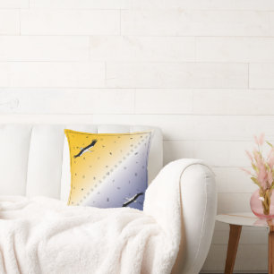 Almohada decorativa Día Noche Símbolos Sagrados Tr