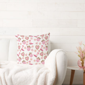 Almohada decorativa Disco Cowgirl Valentine