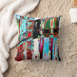 Almohada Decorativa – Diseño Abstracto Colapso Ref