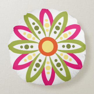 Almohada decorativa Diwali 2025 – Flor de Rangoli