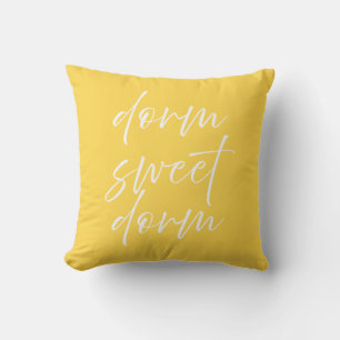 Almohada Decorativa Dorm Sweet Dorm   Cuarto Prepp
