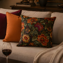 Almohada Decorativa Elegancia Floral Vintage