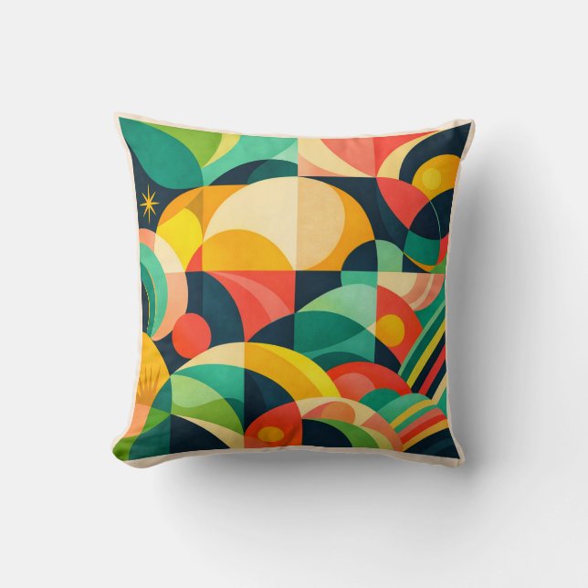 Almohada Decorativa Elegante | Moderno & Acogedor  (Anverso)
