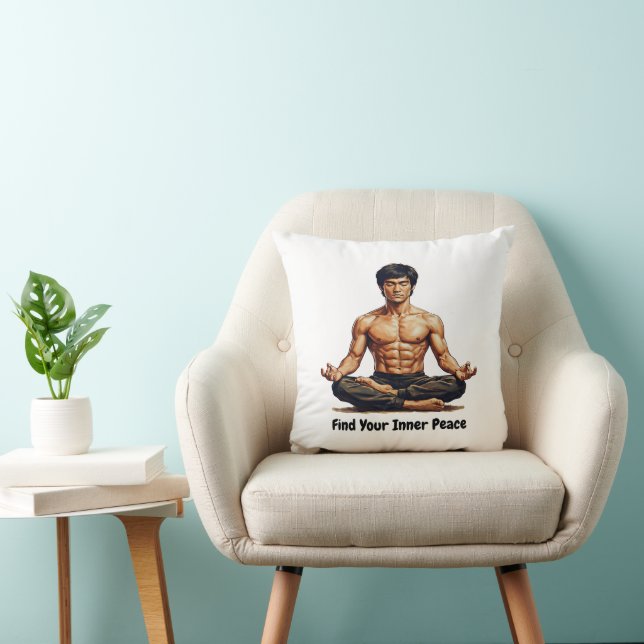 Almohada Decorativa Encuentra Tu Paz Interior (Silla)