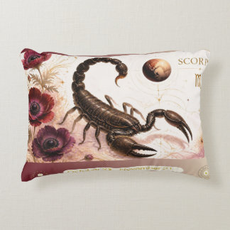 Almohada decorativa Escorpio Art Nouveau