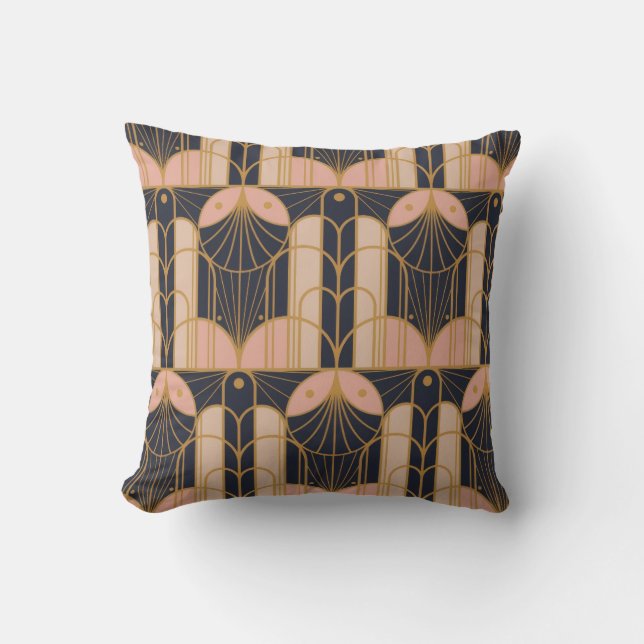 Almohada decorativa estilo Art Deco (Anverso)