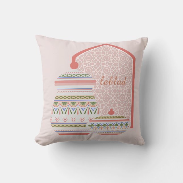 Almohada Decorativa Estilo Marroquí (Anverso)