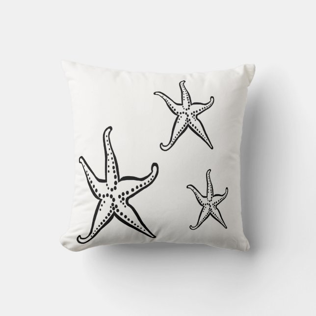 Almohada decorativa-Estrella de mar (Anverso)