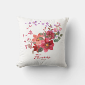 Almohada decorativa flor